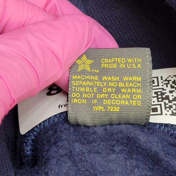 Vintage 90s Barnstormer Hoodie Womens XL 22x22 Crop Boxy USA - Picture 7 of 15